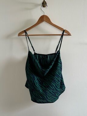 Nasty Gal zebra cowl next tank- 8